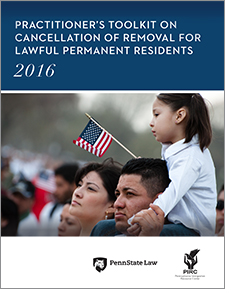 Practitioner's ToolKit on Cancellation or Removal for Lawful Permanent Residents, 2016