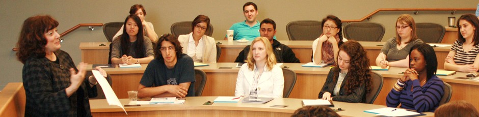 Students learn to solve clients’ problems by using effective research techniques, in-depth legal analysis, and clear and concise written and oral communication beginning with their first year legal writing classes.