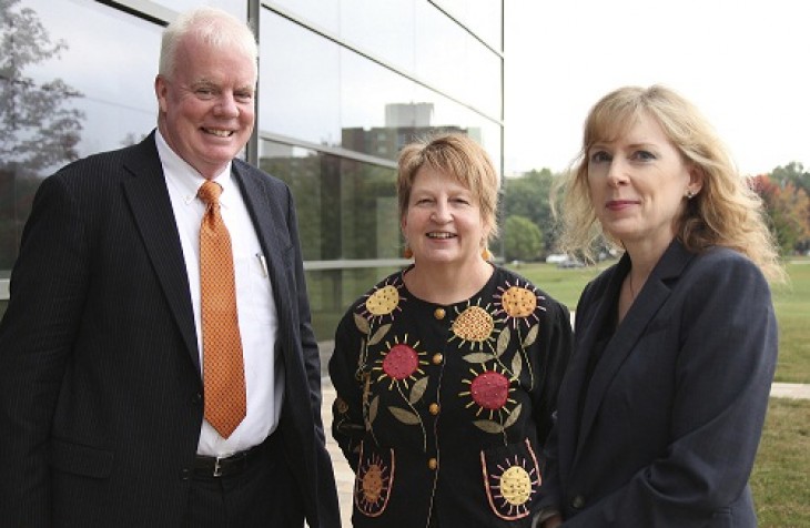 Dermot Groome, Rosemary Jolly, and Elizabeth Abi-Mershed