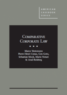 Comparative Corporate Law cover | Penn State Law