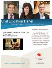 Civil Litigation Panel