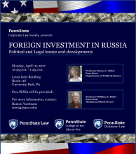 Foreign Investment in Russia | Penn State Law