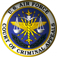 U.S. Air Force Court of Criminal Appeal Seal