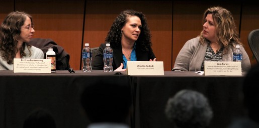 Penn State Associate Professor of Education Erica Frankenberg, Penn State Law student Shushan Sadjadi, and Penn State Law professor Dara Purvis discuss issues of diversity and bias.