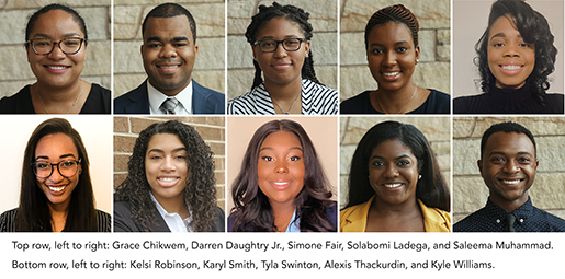 BLSA members in the Penn State Law Class of 2021