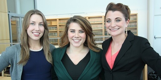 student compete in Clara Barton International Humanitarian Law Competition