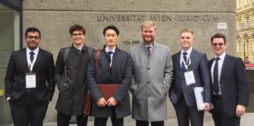 2018 Penn State Law Vis Team in Vienna